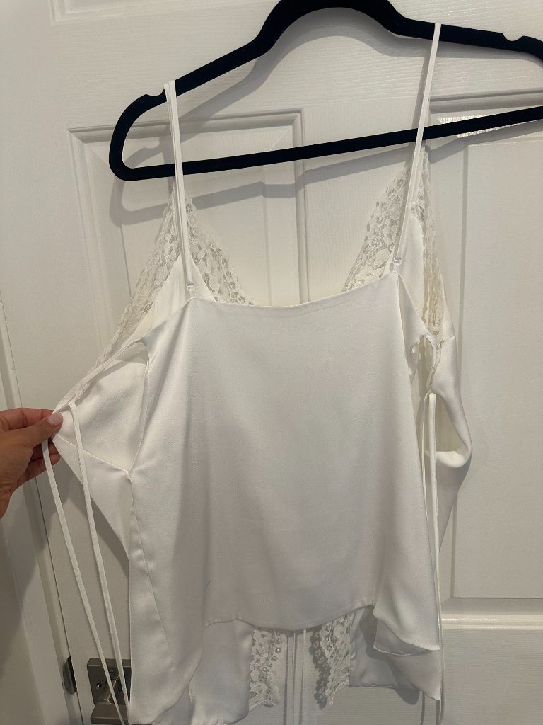 Lucy - White Pjs With Pants (As Is) — image 5 of 7